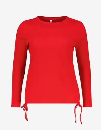 Takko Fashion Damen langarmshirt - schnürung Angebot