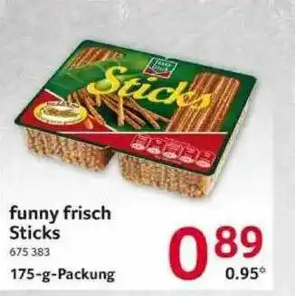 Selgros Funnyfrisch Sticks Angebot