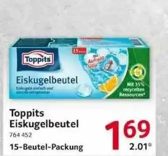 Selgros Toppits Eiskugelbeutel Angebot