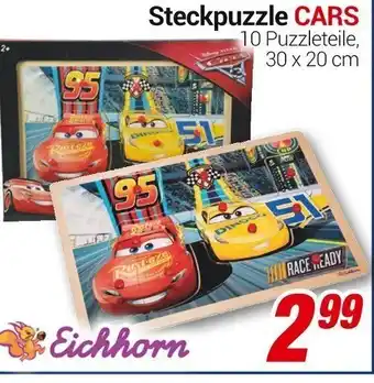 CENTERSHOP Steckpuzzle CARS Angebot