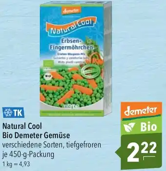 CITTI Markt Natural Cool Bio Demeter Gemüse 450-g-Packung Angebot