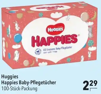 CITTI Markt Huggies Happies Baby-Pflegetücher 100-Stück-Packung Angebot