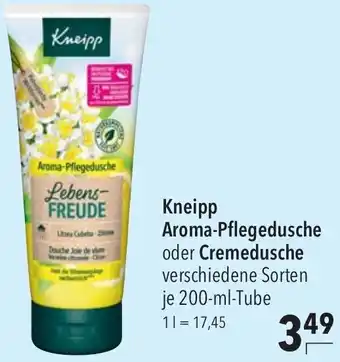 CITTI Markt Kneipp Aroma-Pflegedusche oder Cremedusche 200-ml-Tube Angebot