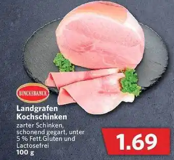 Combi Binckebanck Landgrafen Kochschinken Angebot