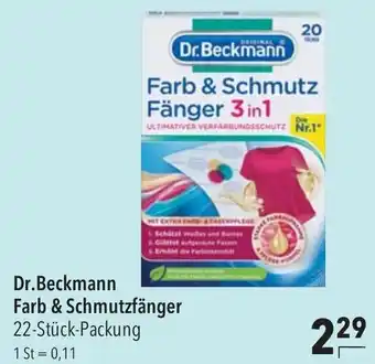 CITTI Markt Dr.Beckmann Farb & Schmutzfänger 22-Stück-Packung Angebot