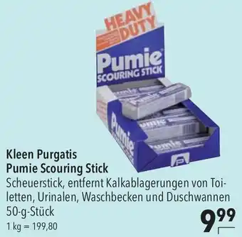 CITTI Markt Kleen Purgatis Pumie Scouring Stick 50 g Stück Angebot