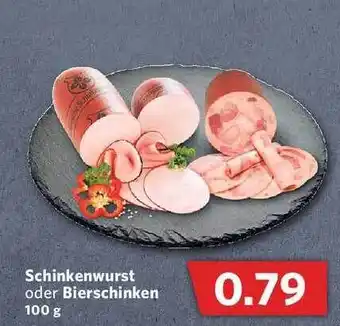 Combi Schinkenwurst Oder Bierschinken Angebot