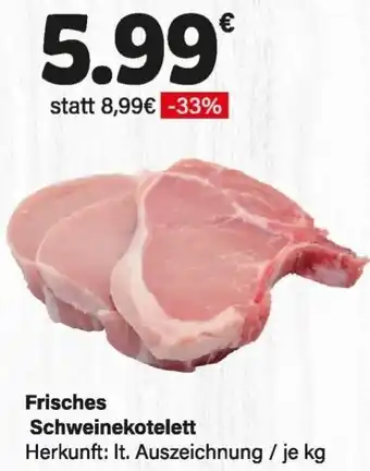 LEDO Frisches Schweinekotelett Angebot