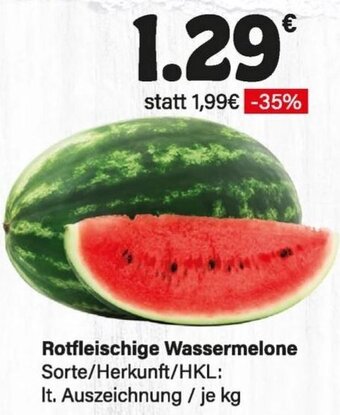 LEDO Rotfleischige Wassermelone Angebot