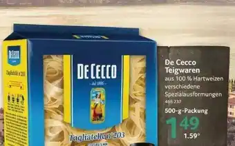 Selgros De Cecco Teigwaren Angebot