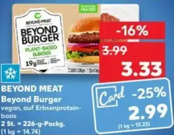 Kaufland BEYOND MEAT Beyond Burger 226 g Packg. Angebot