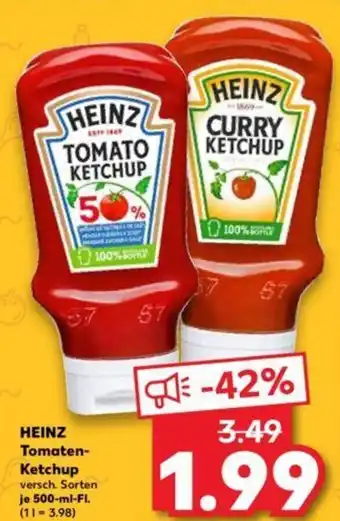 Kaufland HEINZ Tomaten-Ketchup 500 ml Fl. Angebot