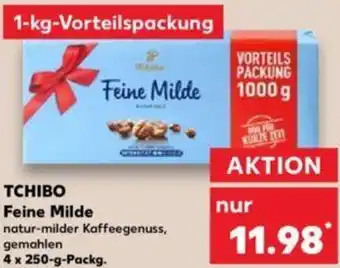 Kaufland TCHIBO Feine Milde 4 x 250-g-Packg. Angebot