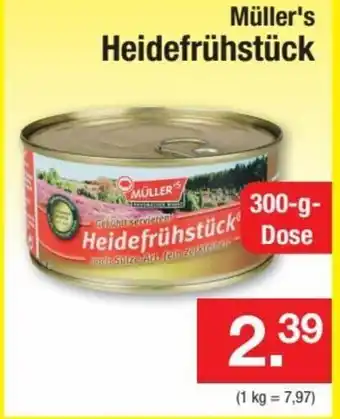 Zimmermann Müller's Heidefrühstück 300g Angebot