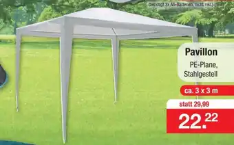 Zimmermann Pavillon ca. 3 x 3 m Angebot