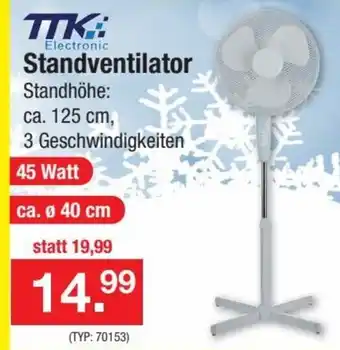 Zimmermann Standventilator Angebot