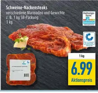 diska Schweine-Nackensteaks 1 kg Angebot