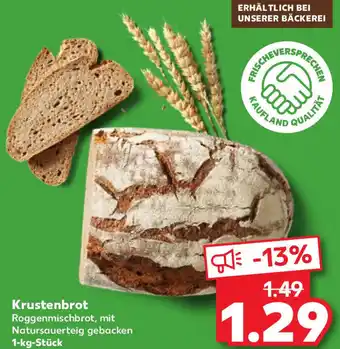 Kaufland Krustenbrot 1-kg-Stück Angebot