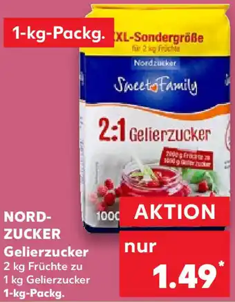 Kaufland NORDZUCKER Gelierzucker 1-kg-Packg. Angebot