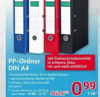 Selgros Pp-ordner Din A4 Angebot