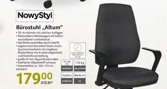 Selgros Nowystyl Bürostuhl „altum” Angebot