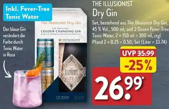 Aldi Nord THE ILLUSIONIST Dry Gin Angebot