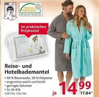 Selgros Reise Und Hotelbademantel Angebot