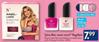 Aldi Nord Sylvie Meis meets emmiⓇ Nagellack Angebot