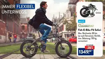 Aldi Nord SACHSENRAD Falt-E-Bike F6 Safari Angebot