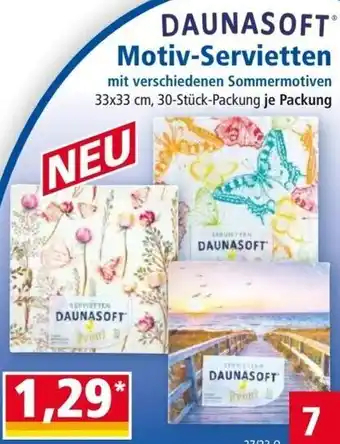 Norma DAUNASOFT Motiv-Servietten Angebot