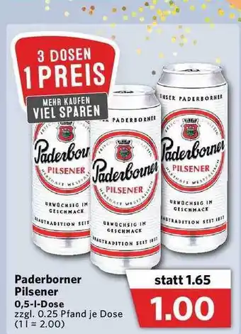 Combi Paderborner Pilsener Angebot