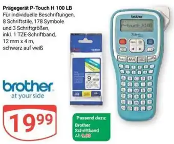 Globus brother Prägegerät P-Touch H 100 LB Angebot