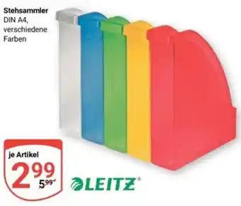 Globus LEITZ Stehsammler DIN A4 Angebot