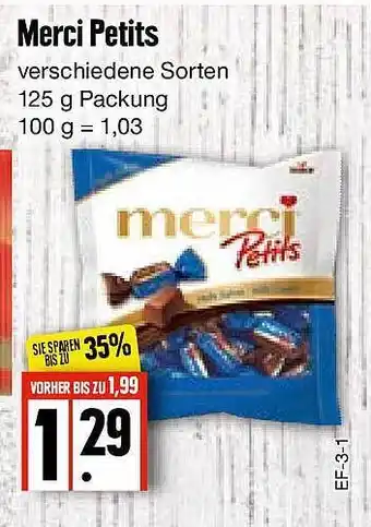 Edeka Frischemarkt Merci Petits Angebot