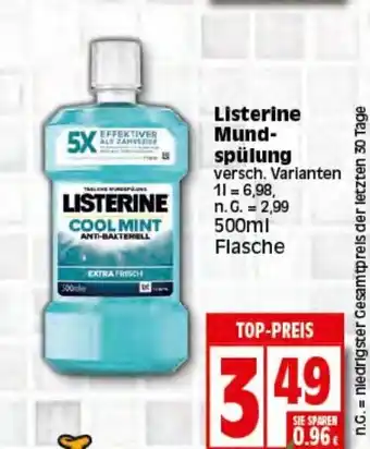 Elli Markt Listerine Mundspülung 500ml Angebot