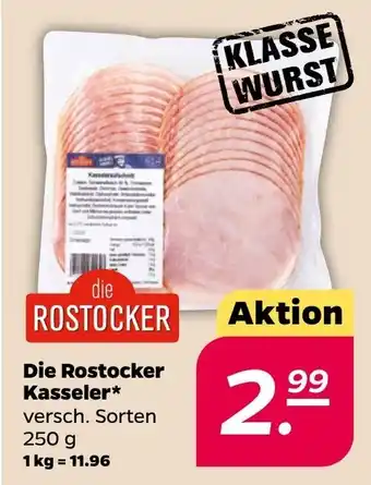 NETTO Die Rostocker Kasseler* versch. Sorten 250 g Angebot