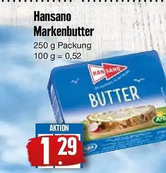 Edeka Frischemarkt Hansano Markenbutter Angebot