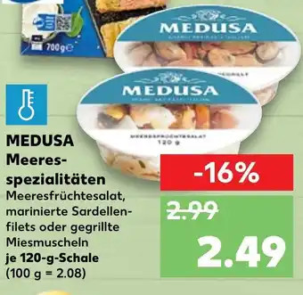 Kaufland Medusa Meeresspezialitäten 120g Angebot