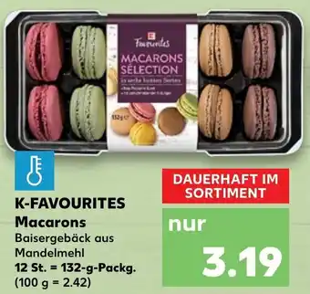 Kaufland K Favourites Macarons 132g Angebot