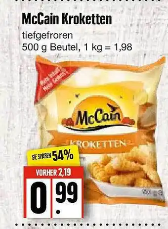 Edeka Frischemarkt McCain Kroketten Angebot