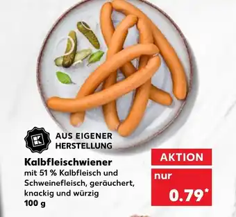 Kaufland Kalbfleischwiener 100g Angebot