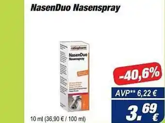 Easy Apotheke NasenDuo Nasenspray Angebot