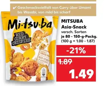 Kaufland Mitsuba Asia Snack 80-150g Angebot