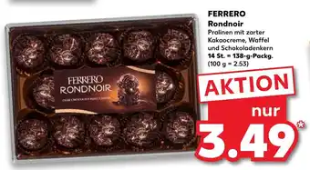Kaufland Ferrero Rondnoir 138 g Angebot