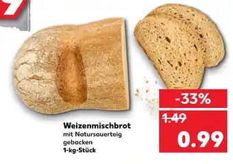 Kaufland Weizenmischbrot 1kg Angebot