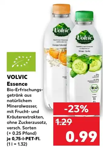 Kaufland Volvic Essence 0,75L Angebot