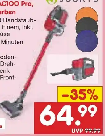 Netto Marken-Discount 2in1 Handstaubsauger VAC100 Pro Angebot