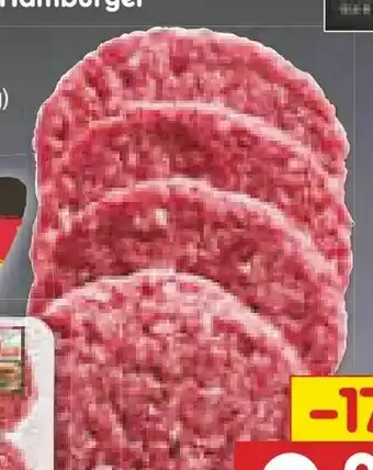 Netto Marken-Discount Rinder-Hamburger Angebot