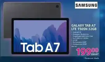 Selgros Samsung Galaxy Tab A7 Lte T505n 32gb Angebot