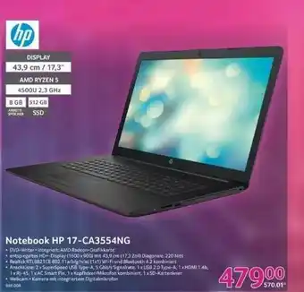 Selgros Notebook Hp 17-ca3554ng Angebot